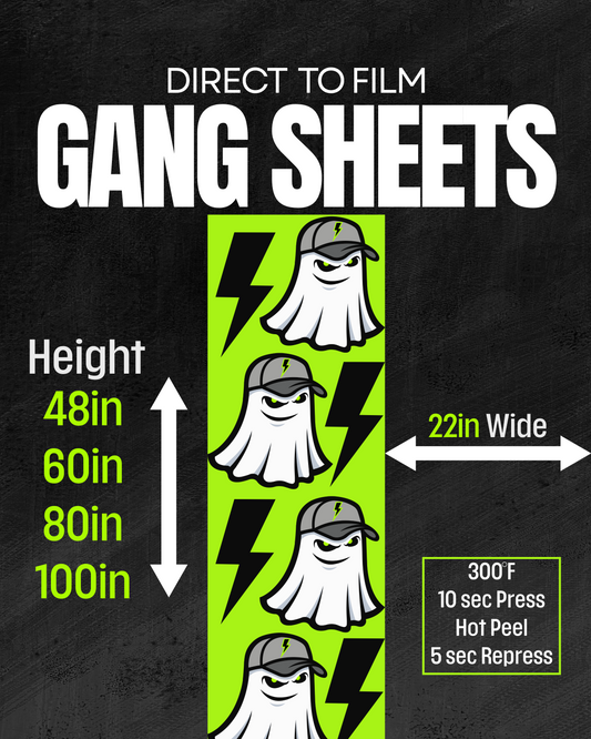 Gang Sheets - Custom DTF Transfer Sheet